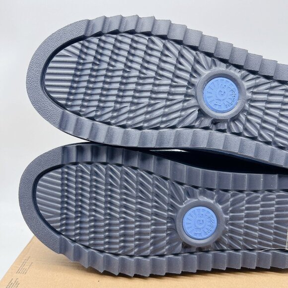 UGG TASMAN CALI WAVE BLUE SUEDE/ SHEEPWOOL SLIPPERS S/N 1136700 Mens US 11 D - Picture 10 of 14